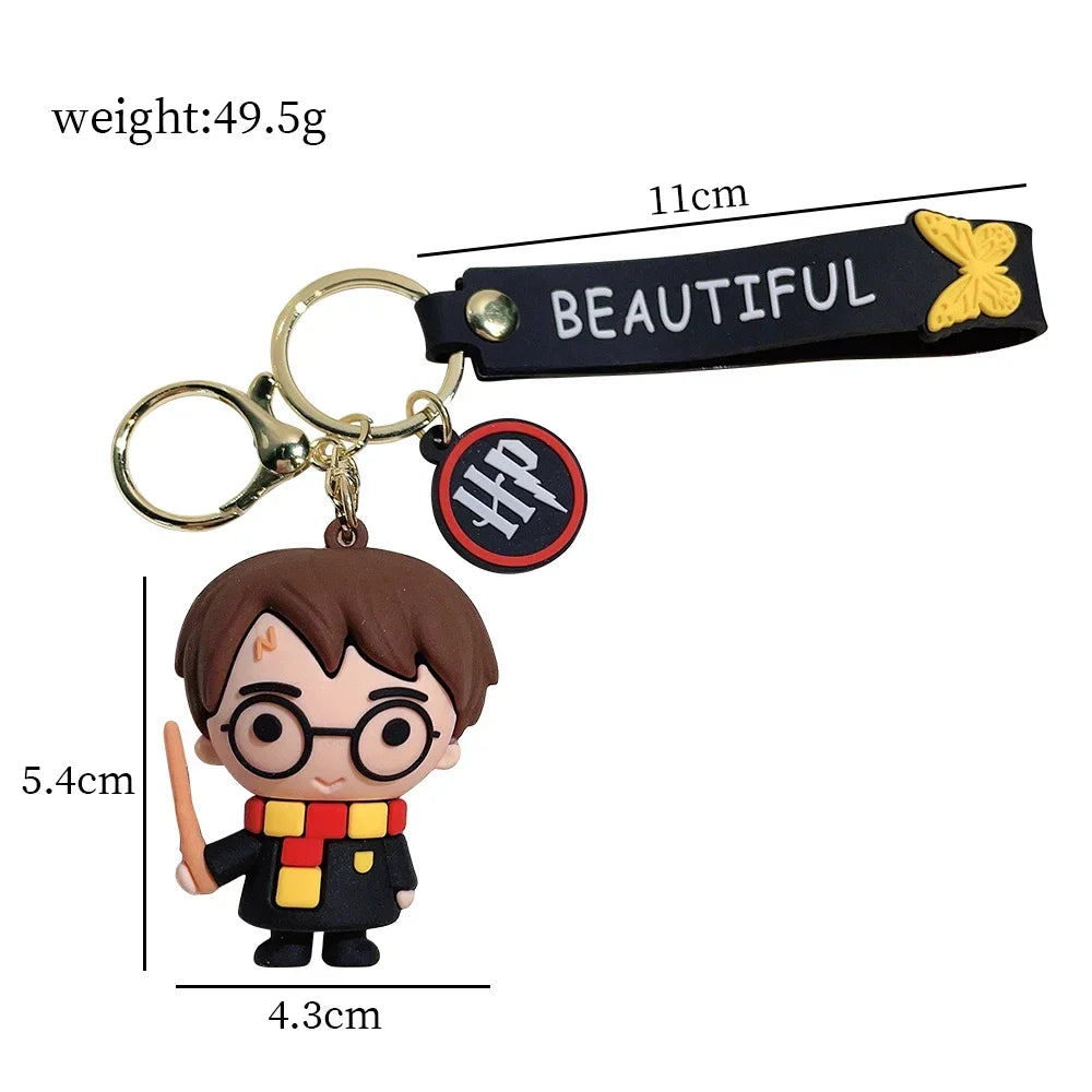 Incendio Harry Potter Silicone Keychain