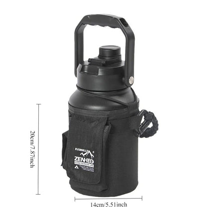 Water Bottle Holder Waterproof Nylon Cup Sleeve Crossbody Bag For Outdoor Travel Fall 2025 Gift Idea