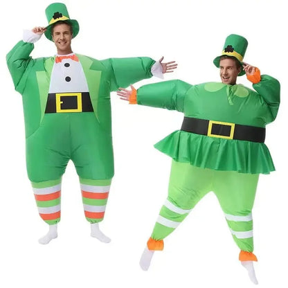 Opblaasbaar mascotte-clownkostuum voor volwassen mannen en vrouwen voor dansfeesten, kermissen en openingsvieringen 2026
