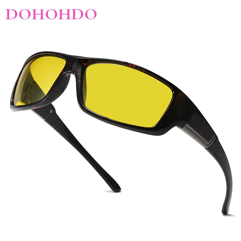 Nattseende solglasögon polariserade glasögon hösten 2025 synförbättring för nattkörning UV400