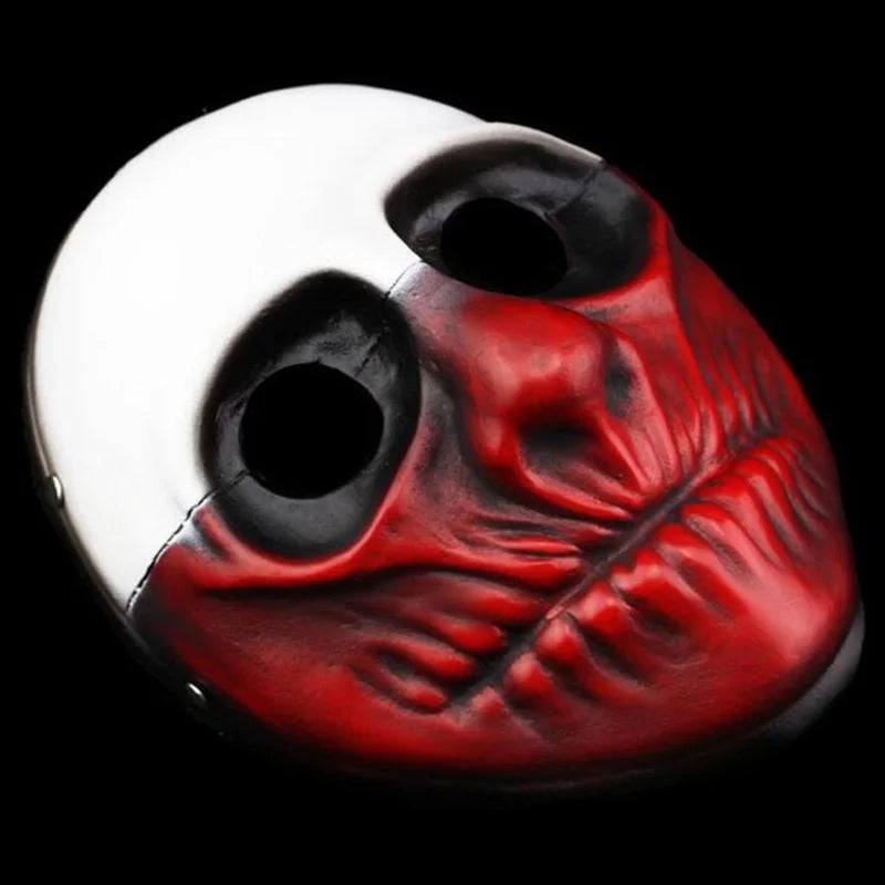 Payday 2 Heist Dallas Wolf Chains Hoxton Resin Cosplay Mask Halloween Masquerade Prop 2026