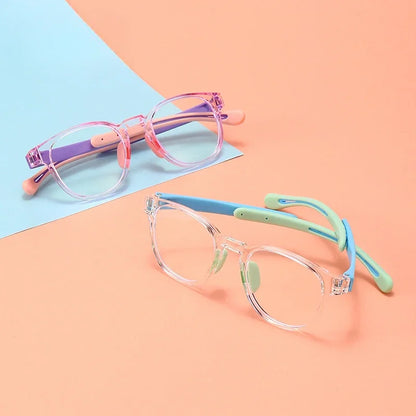 Blue Light Blocking Glasses Kids Eyewear Anti Eyestrain UV Protection for Digital Devices Back to School 2026