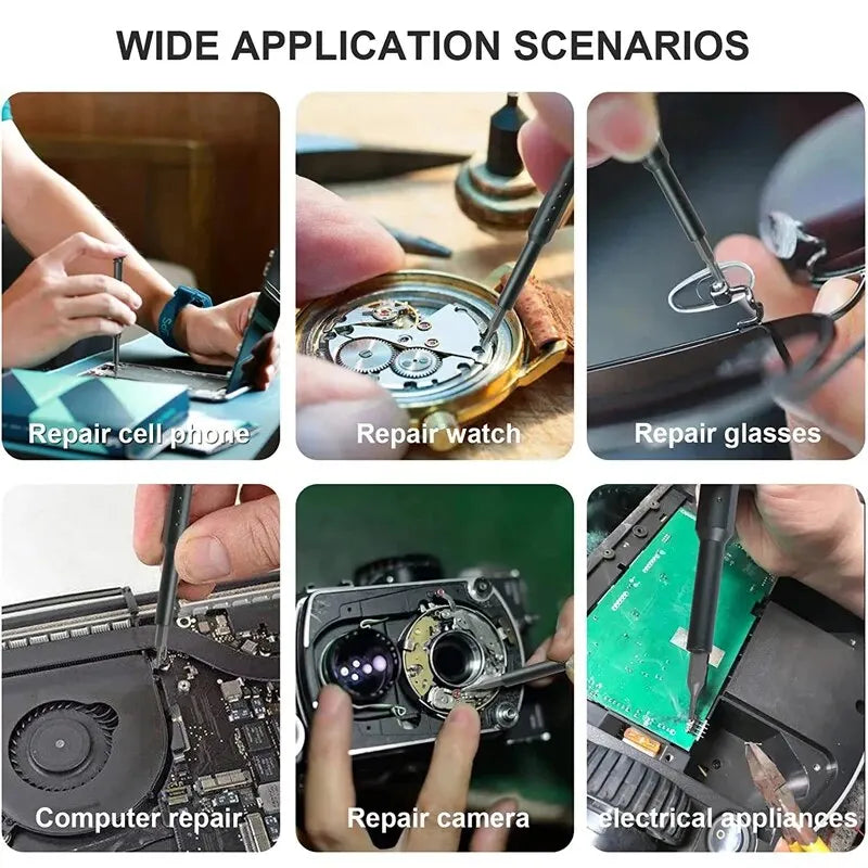 Precision Screwdriver Set Magnetic Electronics Repair Kit With Torx And Phillips Bits For Phones Fall 2025 Gift Idea