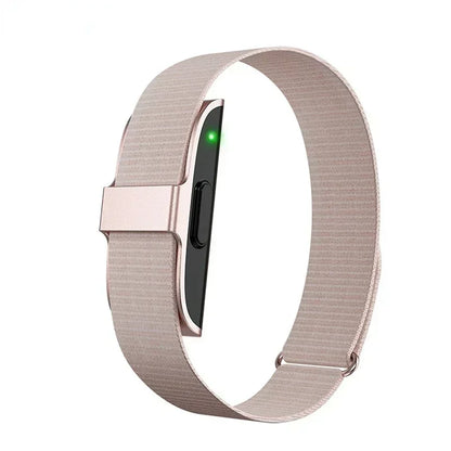 Fitness tracker pulsmåler blodtryksmåler skridttæller vandtæt smart armbånd forår 2026 gave