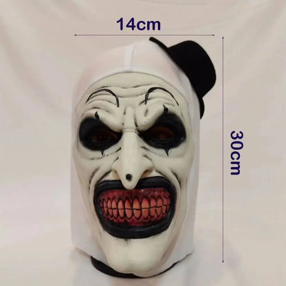 Scary Realistic Latex Horror Full-Face Cosplay Mask Unisex Halloween Party Prop 2026