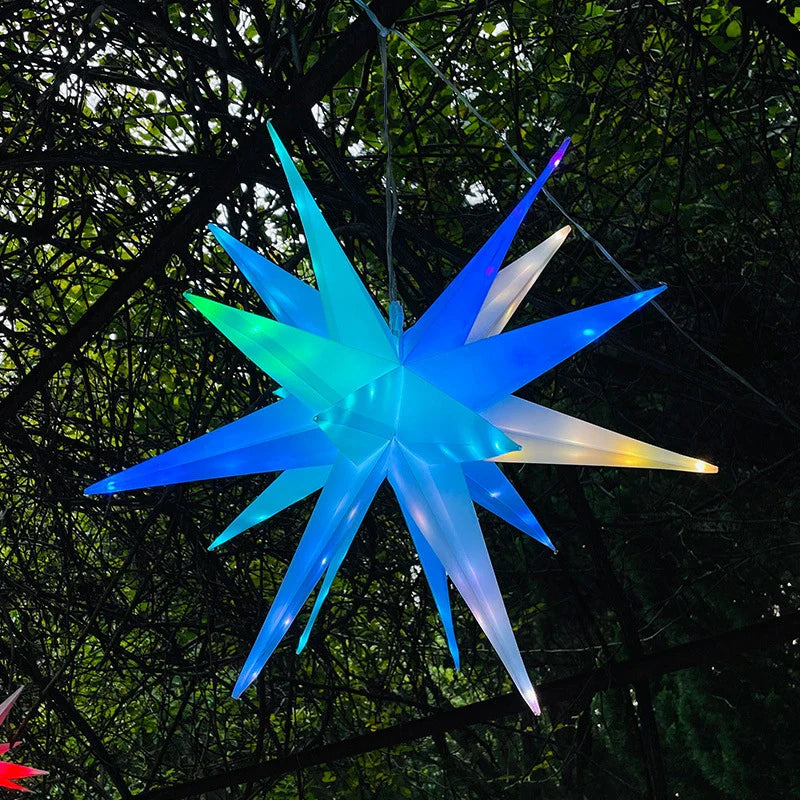 LED-Sternlicht Bluetooth App-Steuerung RGB Sternlampe, Halloween 2025 Party Hof Baum Dekor, Anpassbares Geschenk