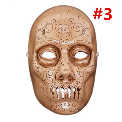 Harry Potter Dooddoenermasker van kunsthars voor cosplay, gemaskerd bal, Halloween en carnaval, Malfoy-rekwisiet 2026