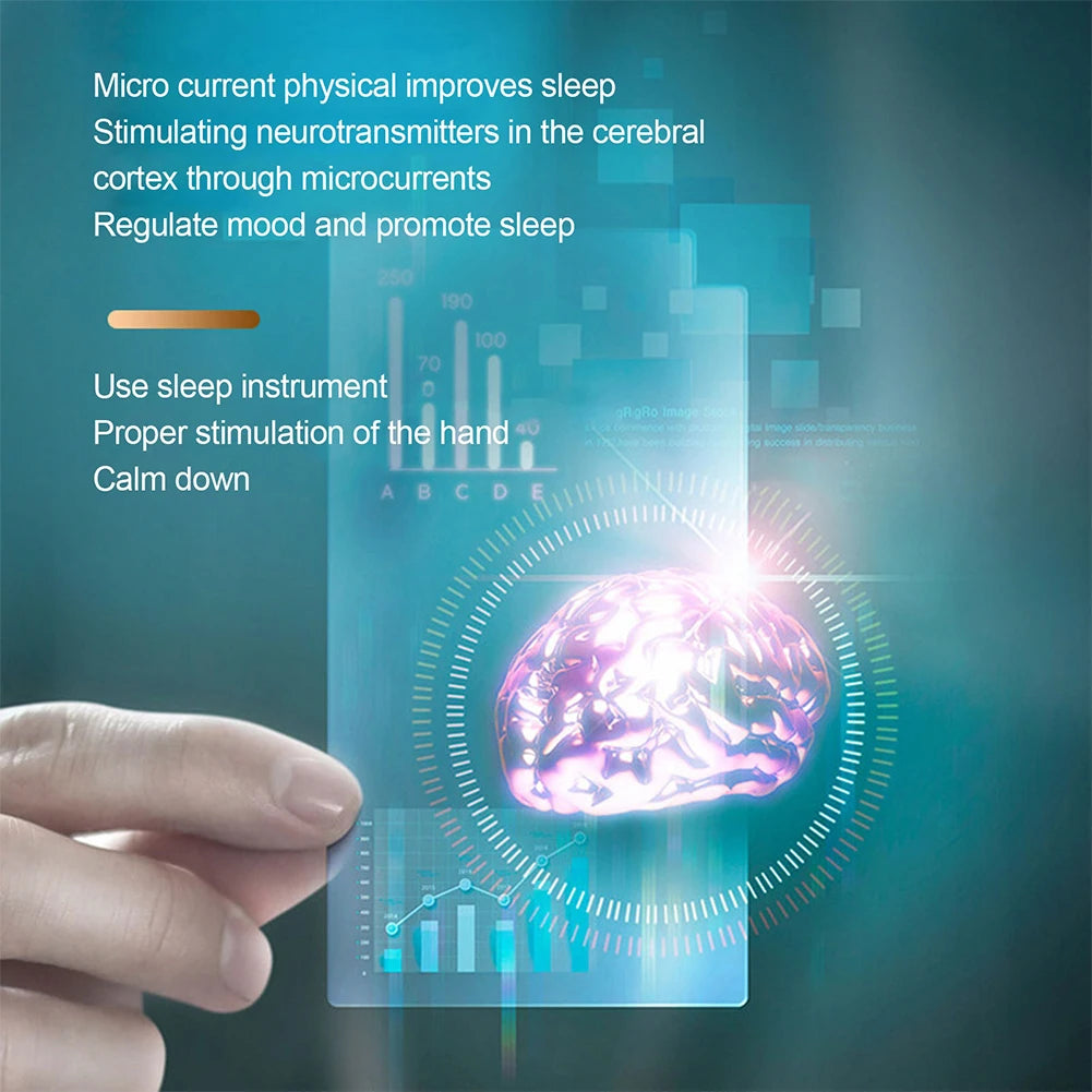 Sömnhjälp USB Mikrostrom Näspatch – Lindring vid sömnlöshet & lugn bärbarhet