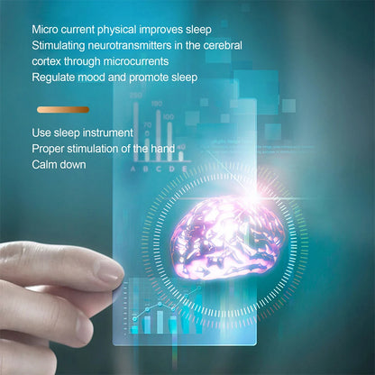 Sömnhjälp USB Mikrostrom Näspatch – Lindring vid sömnlöshet & lugn bärbarhet