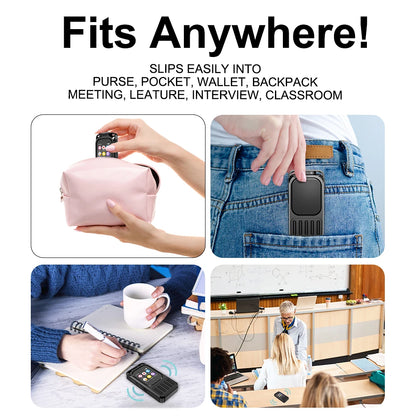 AI Voice Recorder Bluetooth Touchscreen 79H Battery 1200mAh