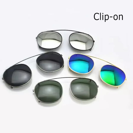 Occhiali da sole clip-on polarizzati occhiali vintage per esterni tendenza estate 2026