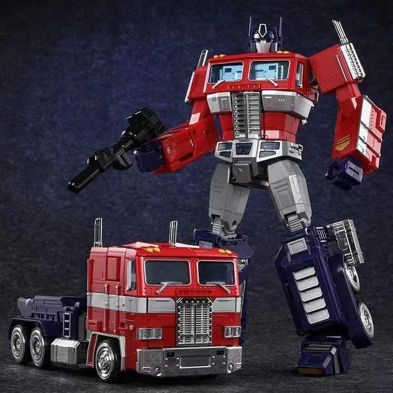 Figura de acción Transformer 32cm Optimus Prime en caja Coleccionable Regalo para niños Vacaciones 2025