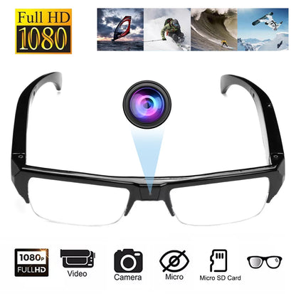 1080P Mini Camera Smart Glasses Portable Sports Glasses