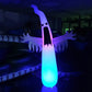 Giant Inflatable Halloween Ghost with LED Lights - Spooky Yard Decoration for Outdoor & Indoor