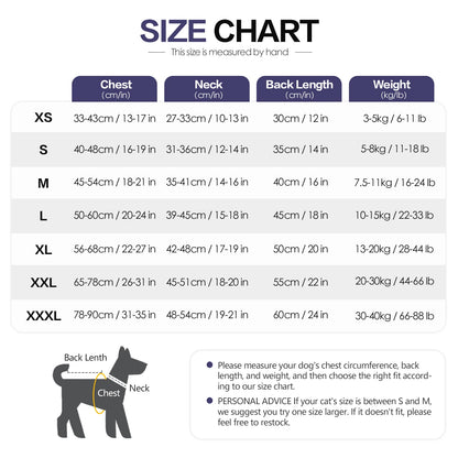 Dog Anxiety Vest Calming Coat TikTok Viral All Seasons Thunder and Fireworks Relief For Pets