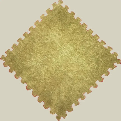 10 Pcs Soft Plush Baby Play Mat - Warm EVA Foam Puzzle Carpet for Children's Room