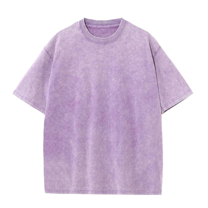 Oversized men's t-shirt – loose-fit silhouette, heavy cotton, vintage-washed streetwear tee