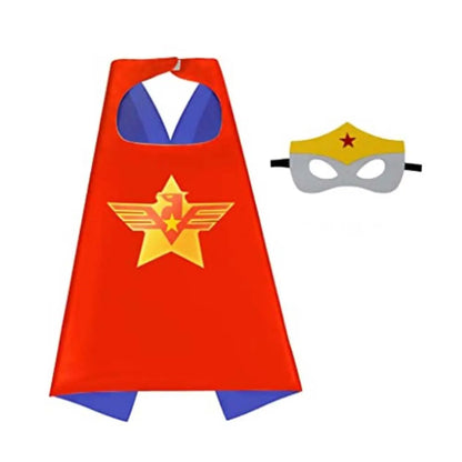 Set superheldencapes voor jongens en meisjes, verjaardagsfeest, cartoonverkleedkleding, Halloween-cosplayfeestbenodigdheden, paascadeau 2026
