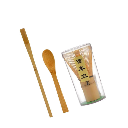 Bambus Matcha Besen Starter Kit Zeremonieller Tee Öko Geschenk