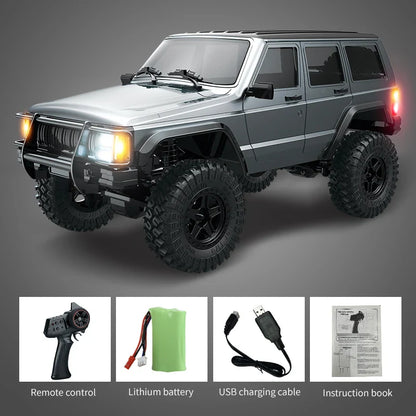 RC Car 1/18 Scale 4WD Off Road Crawler Toy Remote Control 2.4G With 40 Minute Run Time Fall 2025 Gift