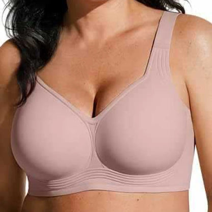 Supportive seamless women's bra – wire-free, full coverage, padded, everyday comfort