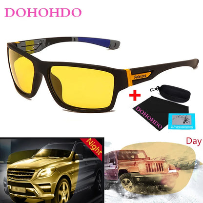 Night Vision Sunglasses Polarized Lenses For Night Driving UV400 Anti Glare Unisex Fall 2025