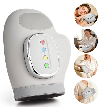 Electric Air Pressure Hand Massager – Finger Airbag Compress Thumb Acupoint Palm Kneading Glove 2026