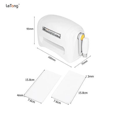 Portable Manual Die Cutting And Embossing Machine For Cards