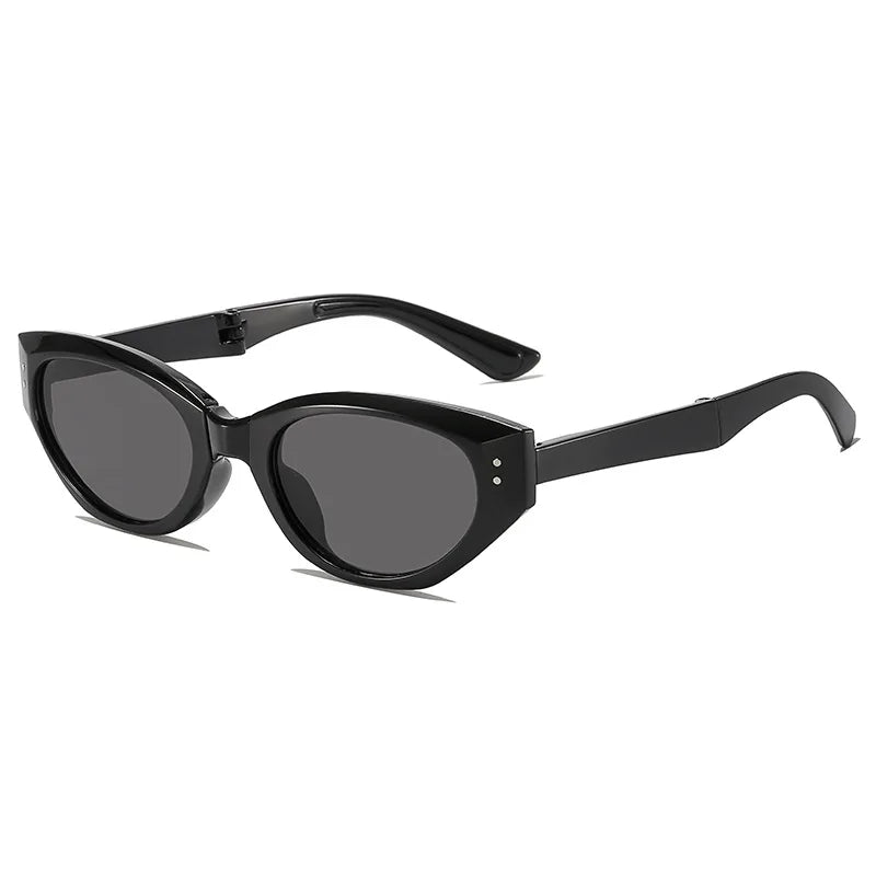 Runde Sonnenbrille Unisex Faltbar Runde Brille, TikTok Viral Herbst 2026 Trendiges Accessoire