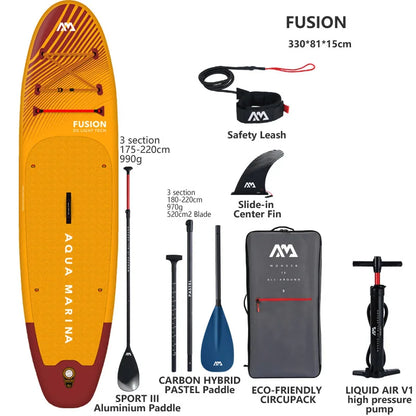 Variant image for Inflatable Stand Up Paddle Board 330x81x15cm with Complete Accessory Set for All Water Sports-9