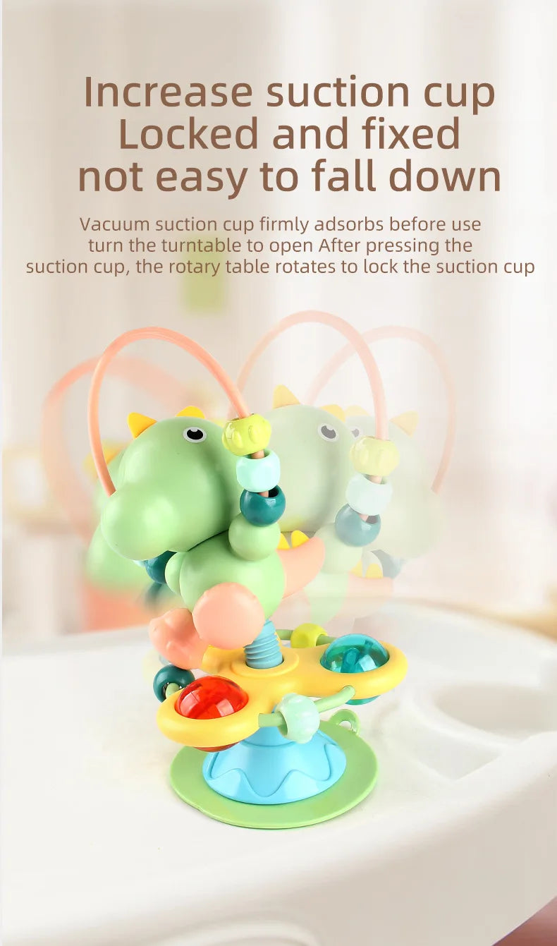 Baby kalmerende rammelaar zuignap speelgoed voor pasgeborenen sensorisch