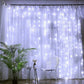 LED Curtain String Lights - 4x0.6M, 3x3M & 6x3M Fairy Light for Christmas & Wedding Decoration, Warm White & Multicolor Options, Outdoor Indoor Use