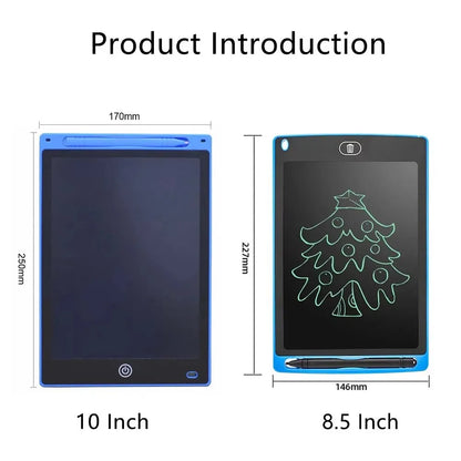 10 Zoll LCD Schreibtafel Digitale Magische Tafel Skizzenblock - Tragbares Geschenk für Kinder