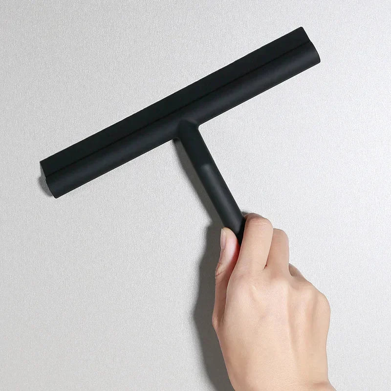 Shower Squeegee Wall Hanger Rubber Blade Bathroom Cleaner