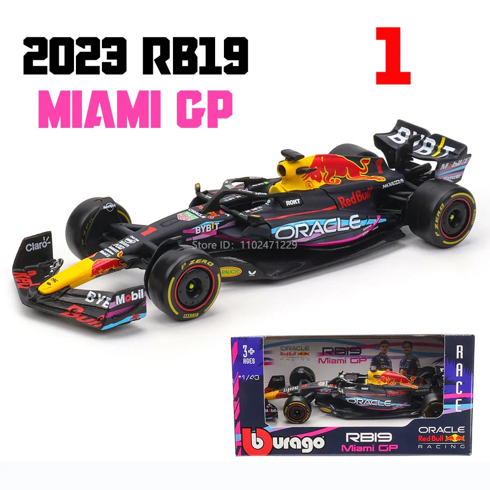 Die-Cast Car 1:43 Scale Formula One MCL60 Replica 2023 Collectible Display Model Fall 2025 Gift