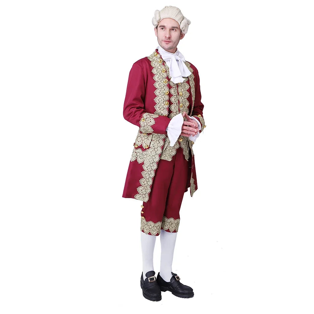 Victorian Regency Frakk Kostyme Sett Halloween 2025