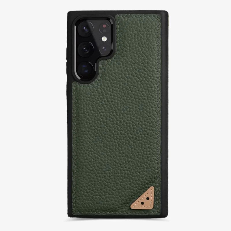 Leder-Handyhülle S22 Luxus-Cover Fall 2025 Schutz