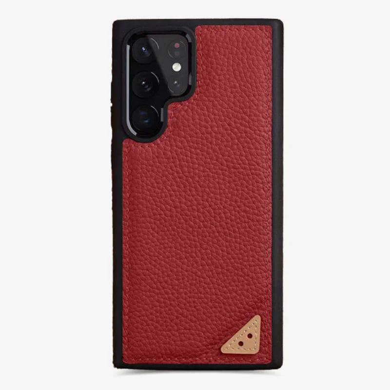 Leder-Handyhülle S22 Luxus-Cover Fall 2025 Schutz