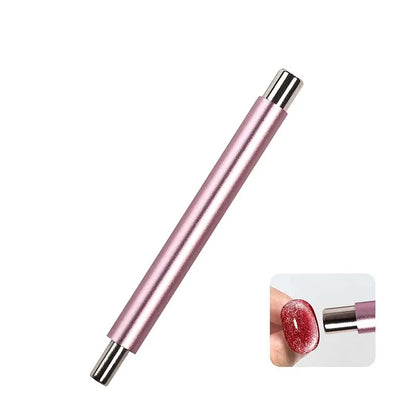 Cat Eye Nail Magnet Double Headed Magnetic Pen Tool For Precise Nail Art Design TikTok Viral Fall 2026