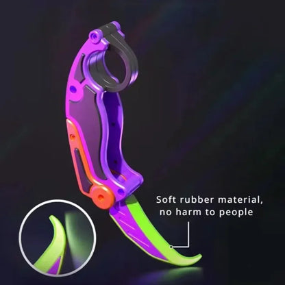 Fidget Knife Gravity Claw 3D Printed Butterfly Toys