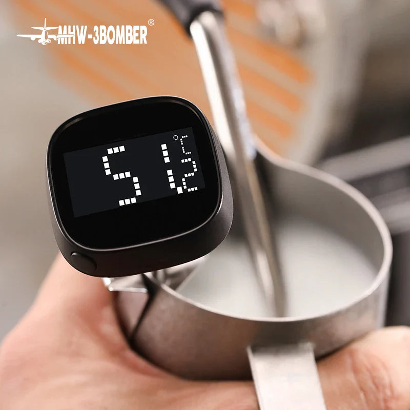 Termometro a lettura istantanea Set da 3 sonde digitali per cucina caffè barista BBQ autunno 2025 veloce preciso durevole