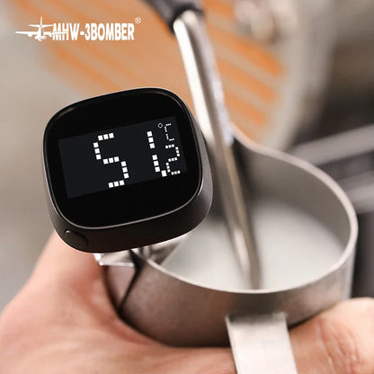 Termometro a lettura istantanea Set da 3 sonde digitali per cucina caffè barista BBQ autunno 2025 veloce preciso durevole