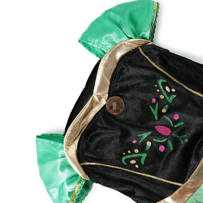 Anna Frozen-prinsessenjurk voor kinderen en meisjes, verjaardagsfeest-, carnavals- en Halloween-kostuum, vestidos 2026