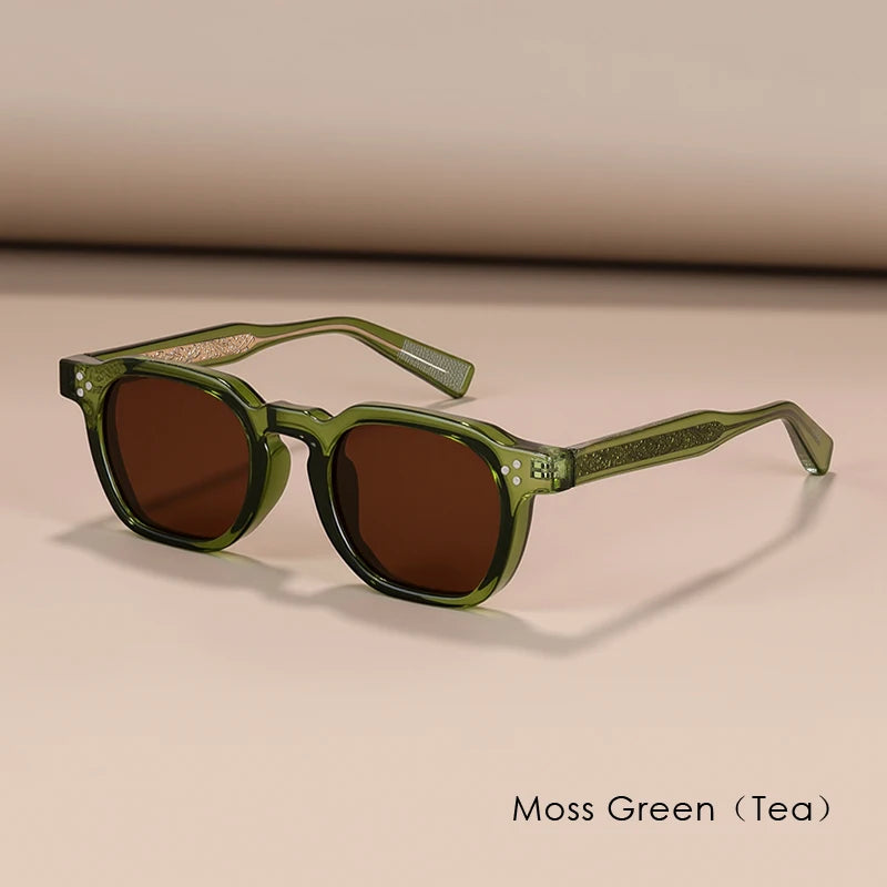 Sunglasses TR90 Frame Retro Rivets Style Unisex Polarized UV400 Summer 2026 Gift Idea