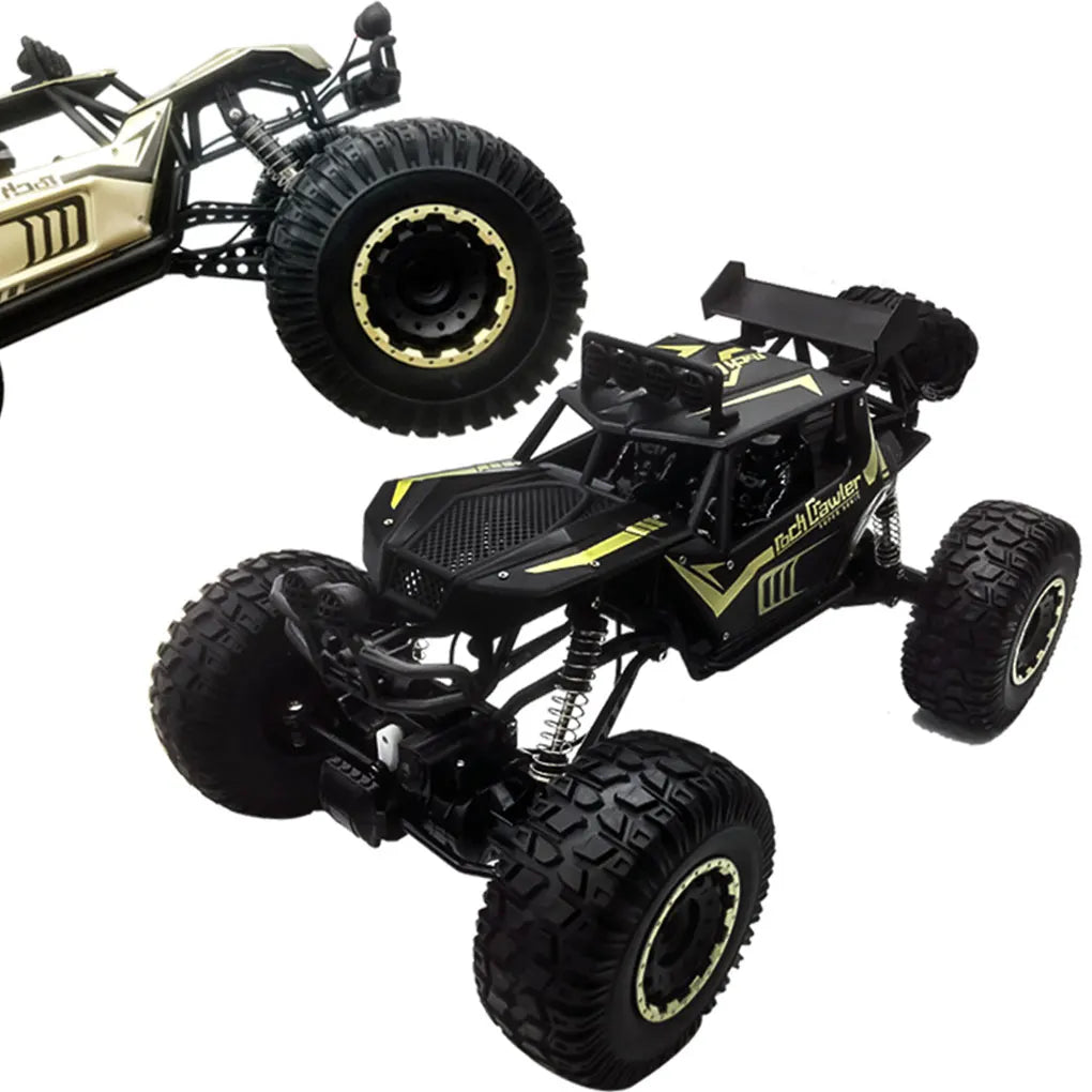 RC Car 4WD Off Road Rock Crawler 2.4G Remote Control Vehicle All Terrain Toy Gift Viral 2025