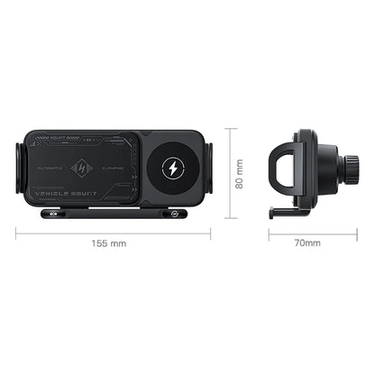 Wireless Car Charger Dual Coil Fold Screen Mount Fast Charge For Foldable Phones Air Vent Car Holder Fall 2026
