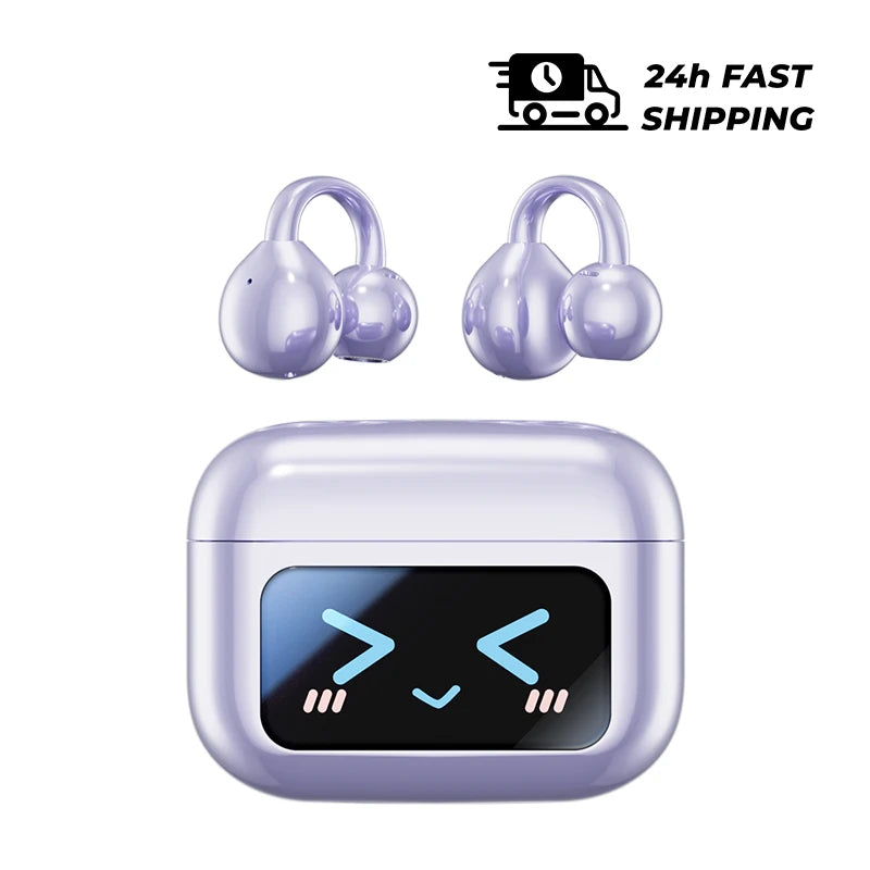 Wireless Translator Earbuds Touch Screen Case 144 Languages