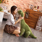 Giant Plush Diplodocus Dinosaur Pillow 150cm Cute Stuffed Toy for Kids Perfect Birthday Gift!