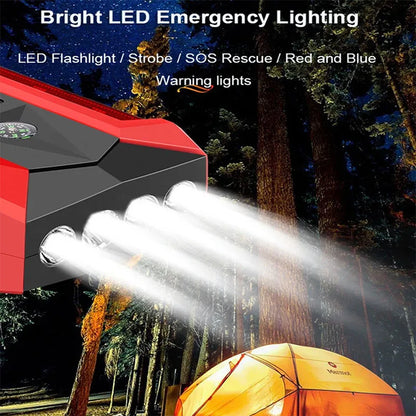 Car Jump Starter 12V Emergency Booster Power Supply Fall 2025 Road Trip Accessory