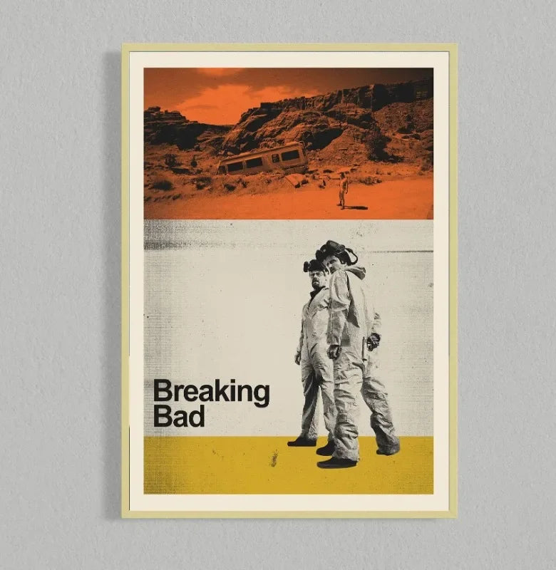 Retro Movie Poster Canvas Collage Mid Century Wall Art